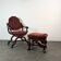 Curule chair, X-frame chair, William & Mary with its 17th-century footrest.