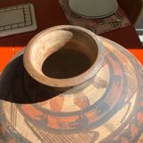 Painted Indian jar