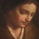 Antique Italian portrait painting from the 17th century