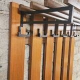 Scandinavian teak coat rack 1970