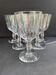 6 verres à vin Baccarat Clermont XIXème
