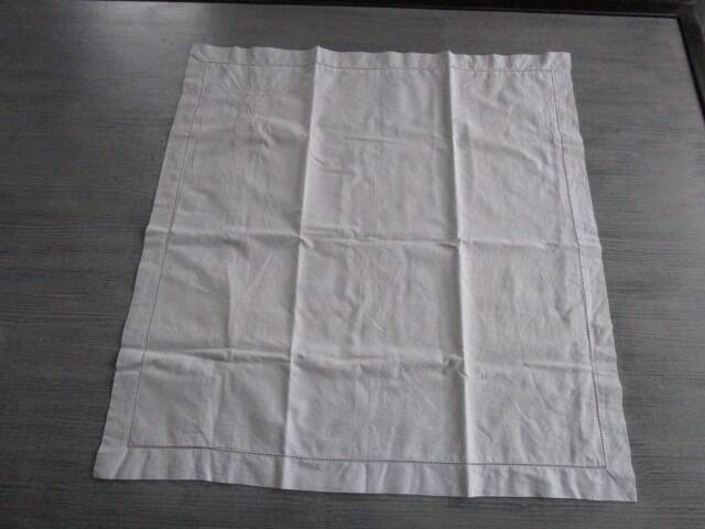 Old embroidered pillowcase: 71x68cm