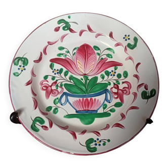 St Clément faience plate from the 19th century