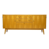 Buffet des années 1960 en bois de cerisier par Möbel Mann.