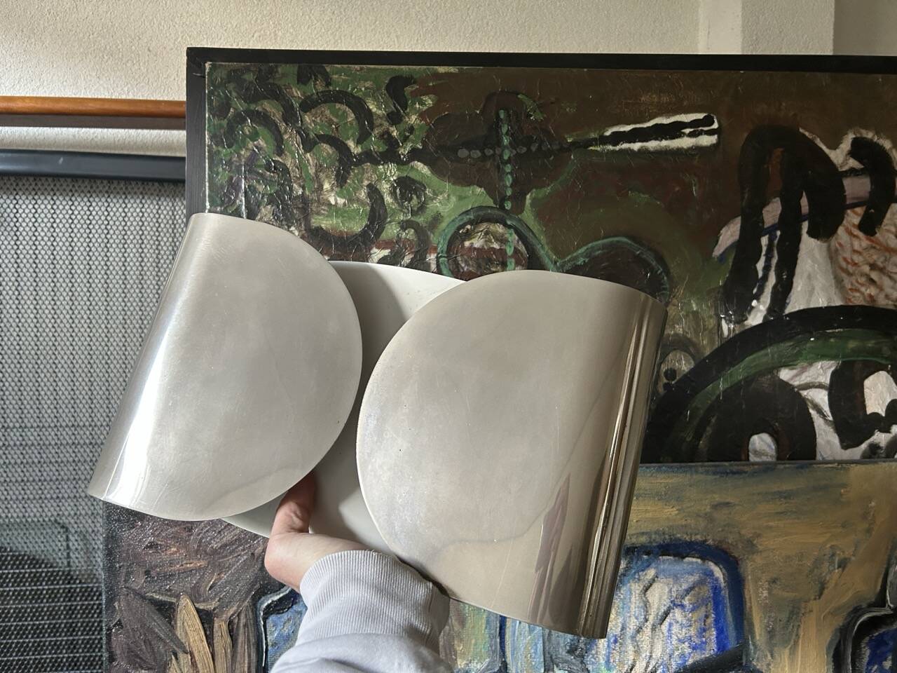 Afra and Tobia Scarpa “Foglio” wall light, 1970s Italy