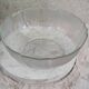 Large glass salad bowl