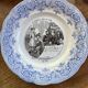 Talking Creil and Montereau set of plates