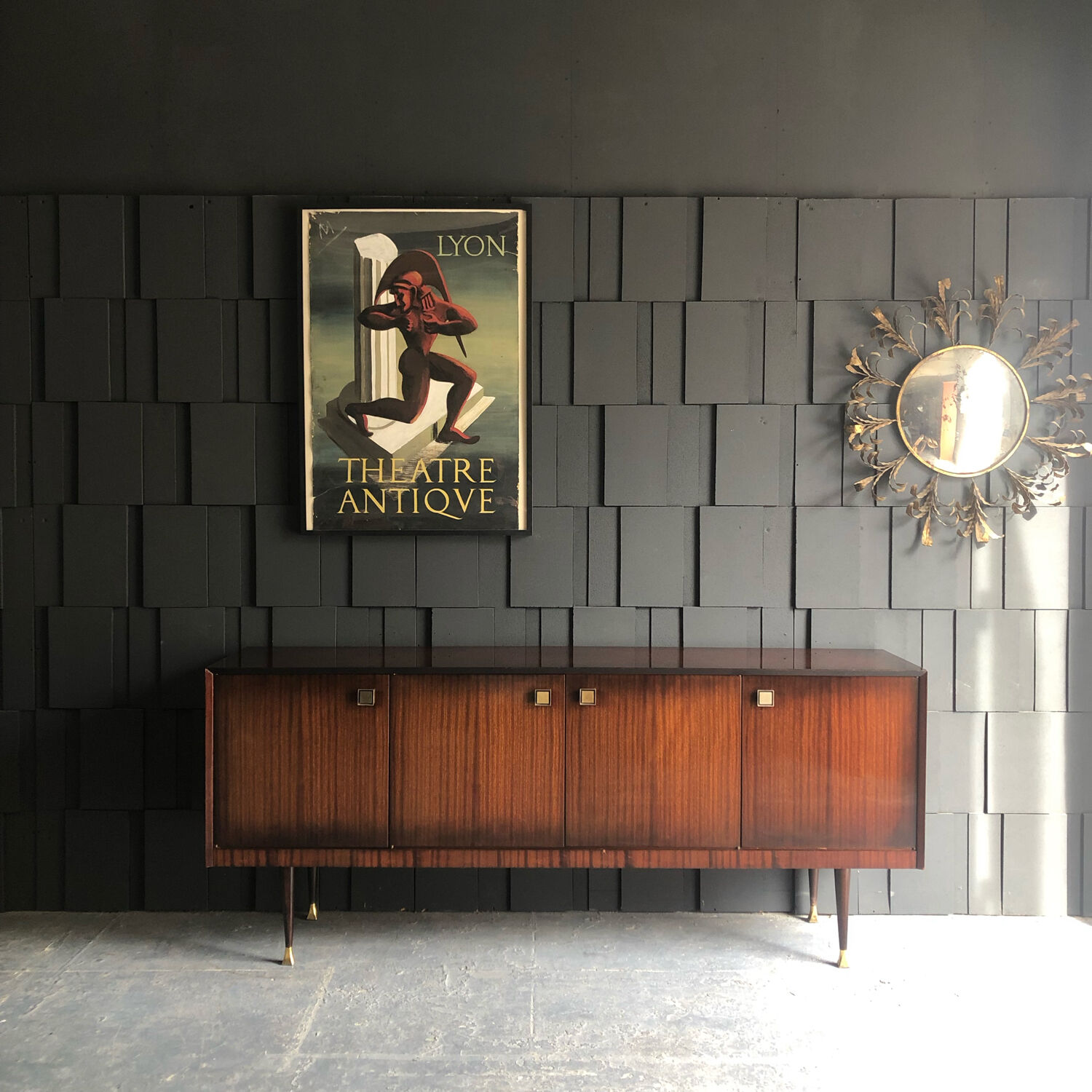 Enfilade vintage mid-century