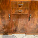Ancien meuble Art Déco en noyer années 40-50