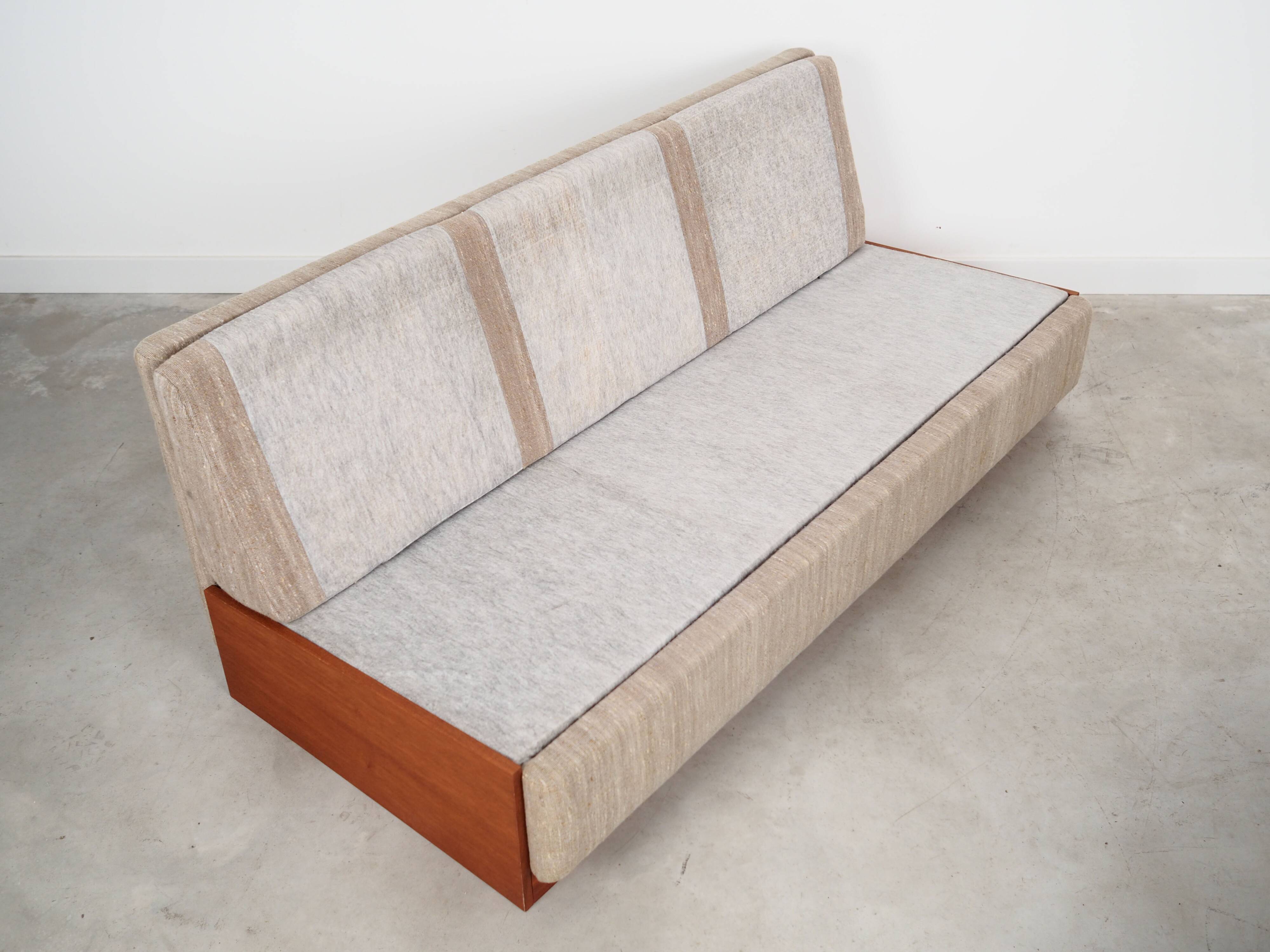 Teak sofa, Danish design, 1970s, production: Denmark