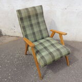 Vintage green armchair
