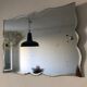Miroir biseauté Art Déco 60x45cm vintage 1930