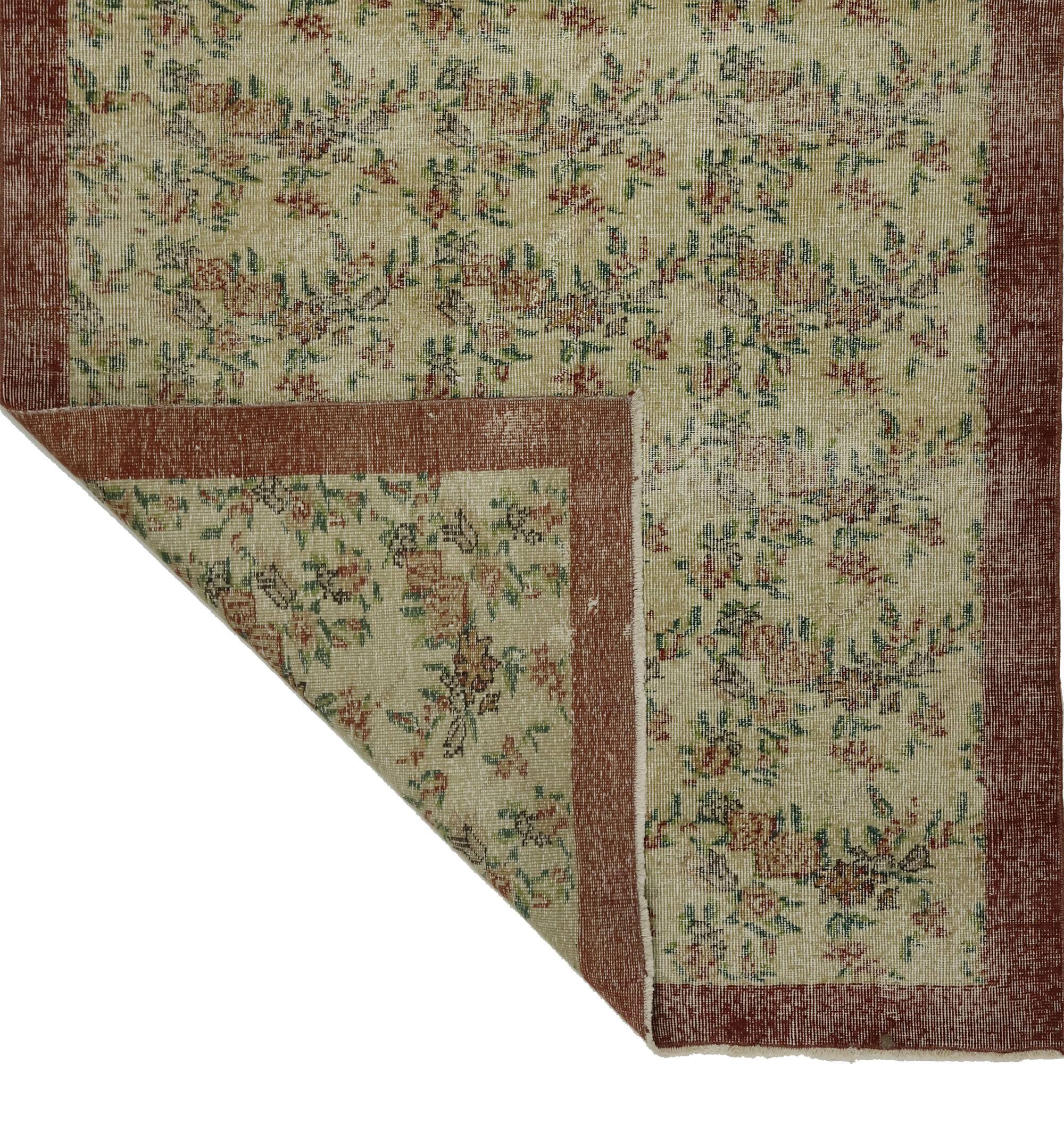 Vintage Turkish  Rug – 140 x 240 cm – Handwoven Wool