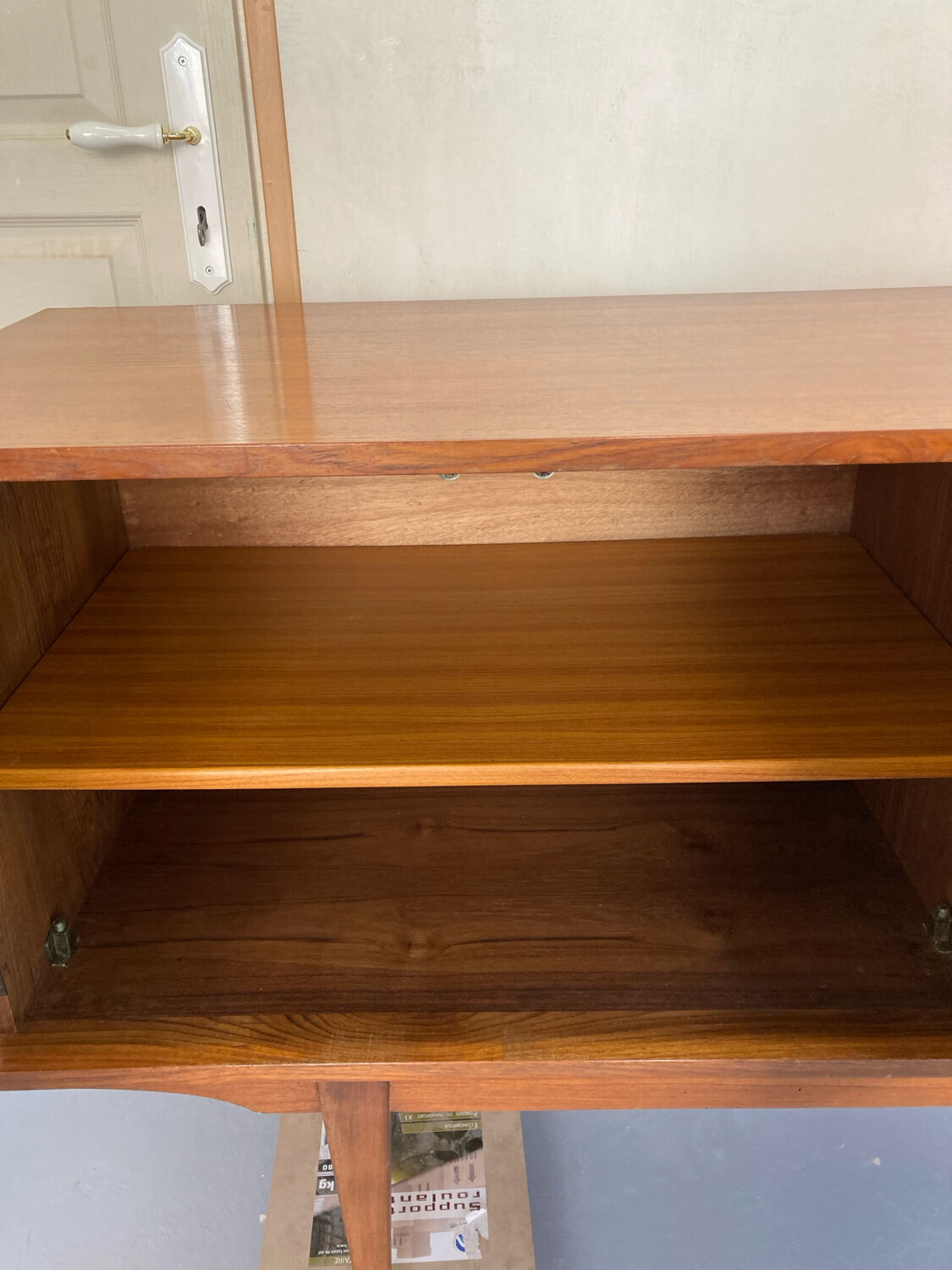 Large vintage teak sideboard