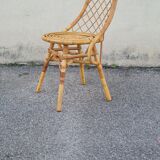 Rattan chair from the 60s