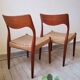 Vintage Niels Otto Møller 1950s chairs