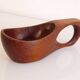 Swedish teak catchall from the 1960s.