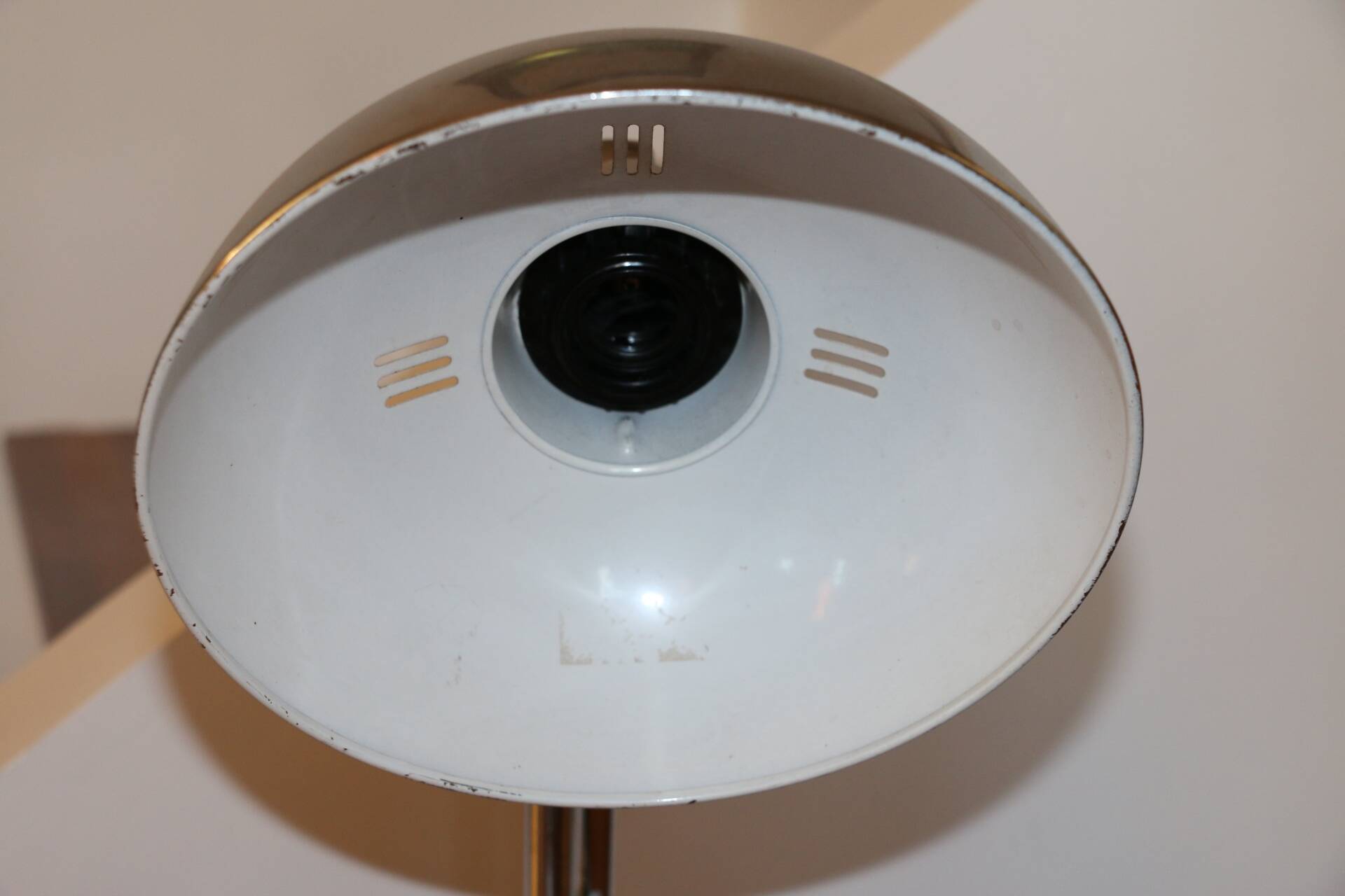 Italian chrome pendulum lamp 1970