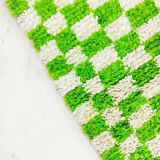 Tapis marocain vert 290x208cm