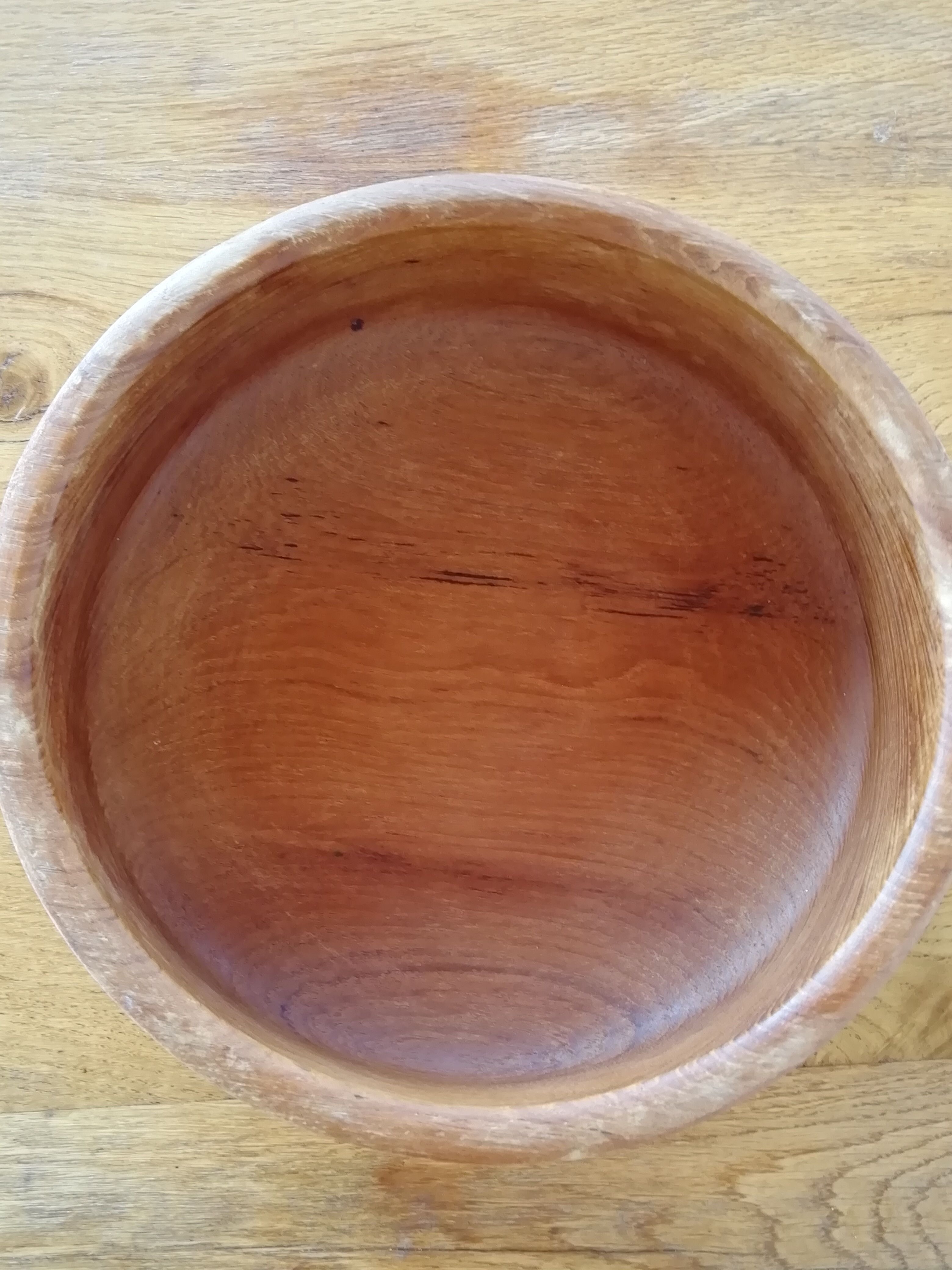 Teak bowl
