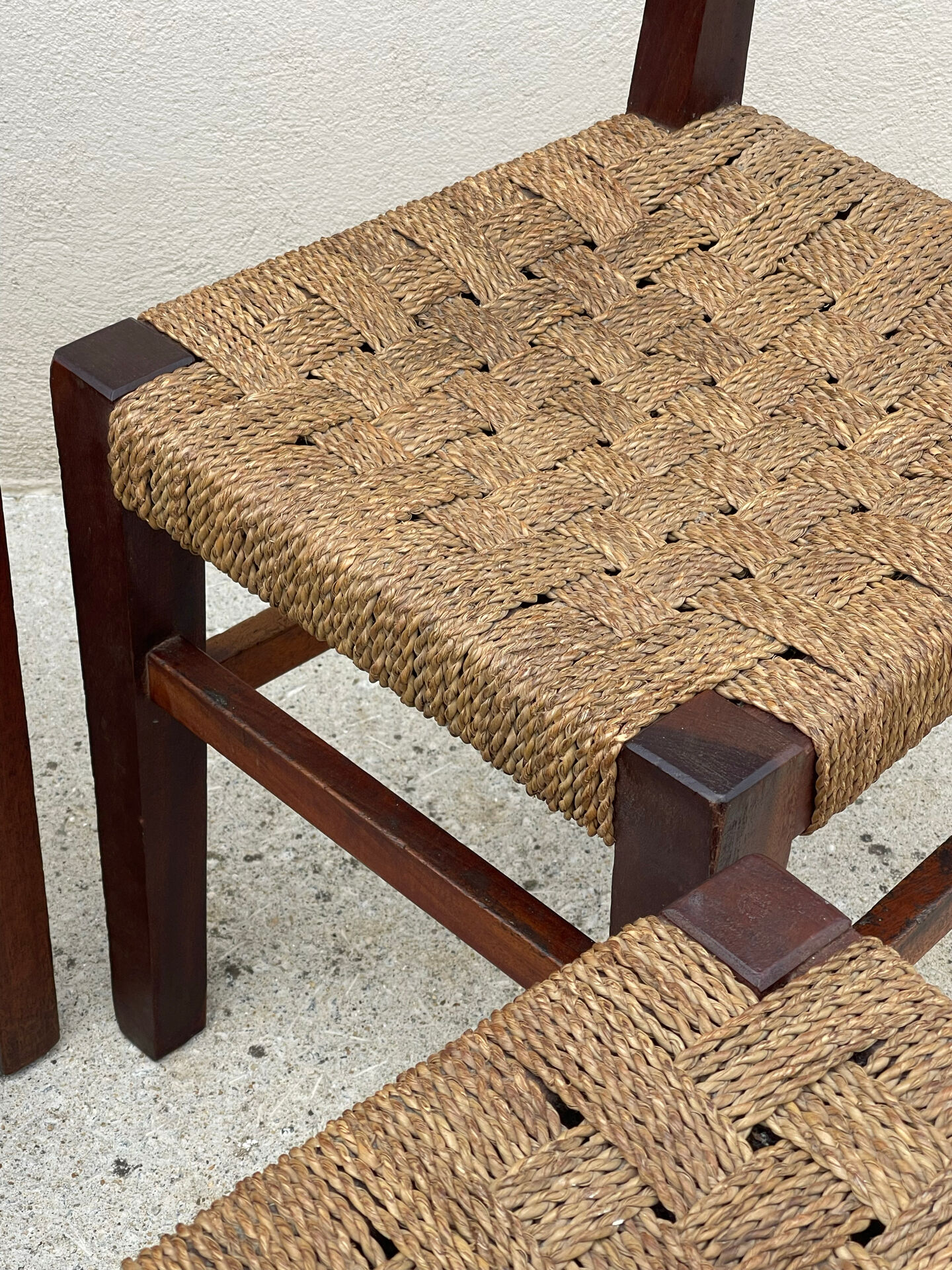 4 modernist chairs from the 1950s.