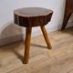 Tabouret de vacher tripode brutaliste