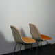 Paire de chaises DSX par Eames pour Herman Miller, 1960
