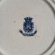14 dinner plates + 2 "Chardons" dishes from Gien