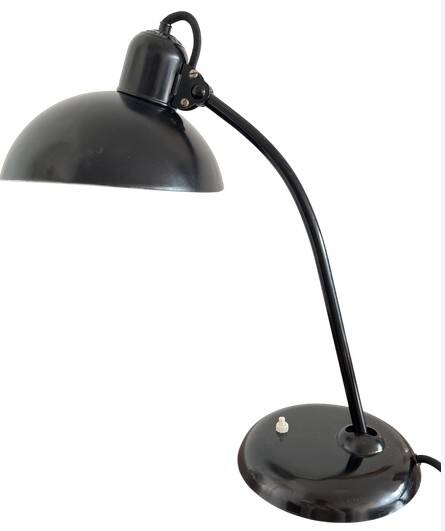 Kaiser idell 6556 desk lamp — Christian Dell Bauhaus, 1940s–1950s