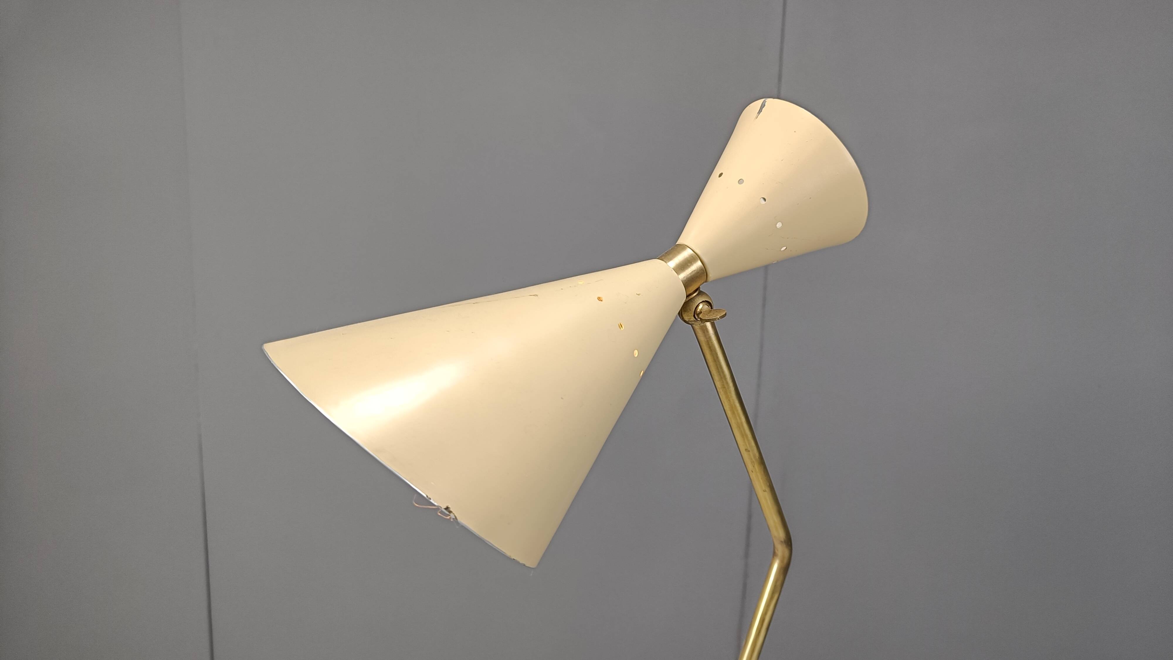Vintage diabolo floor lamp, 1960s