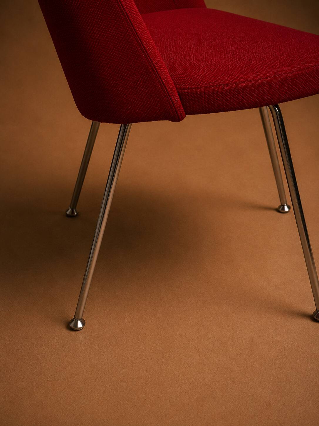 Fauteuil post moderne tweed Suisse Circa 1970