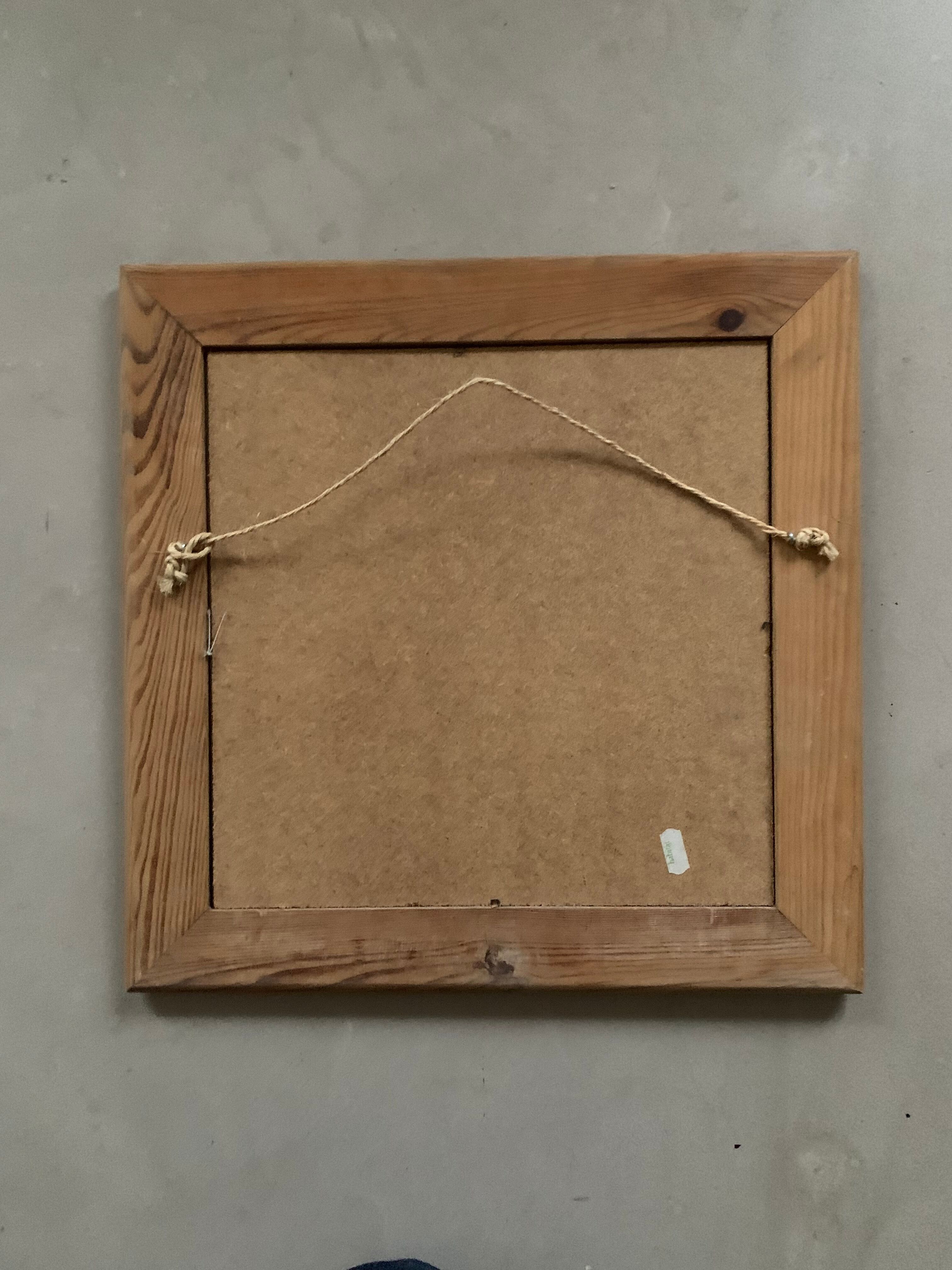 Wooden mirror Vintage habitat