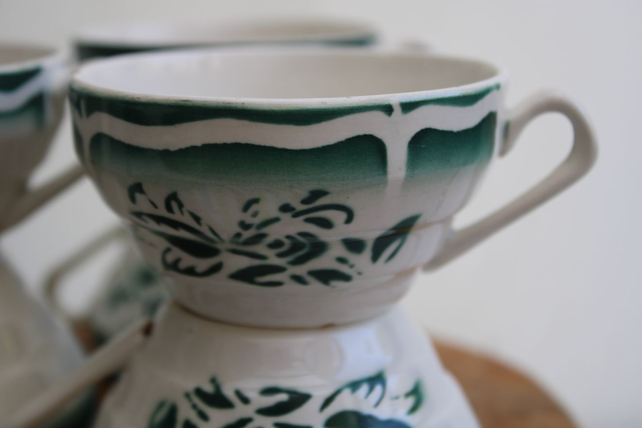 Set of 6 coffee cups