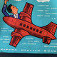 Original Poster 1960's German Comedy Dance Pilot's Love Airplane Movie Cinema