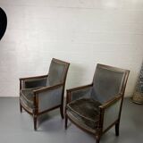 Pair of Empire armchairs