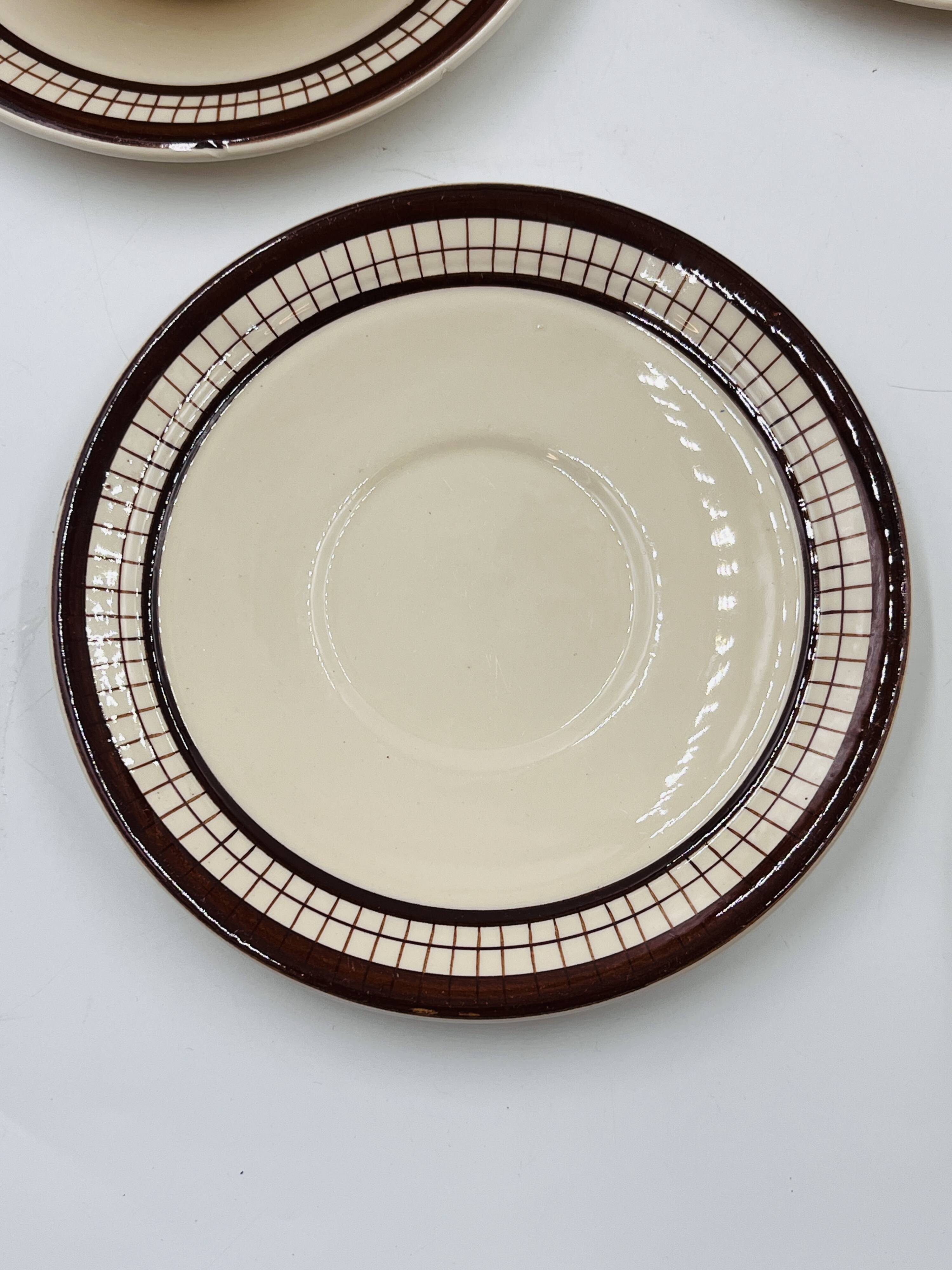 Vintage breakfast service