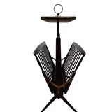 Porte-revue, porte-magazine pliant style Art Déco, 1960