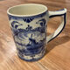 Delft Blue hand-painted cup - Made in Holland (8×12 cm)