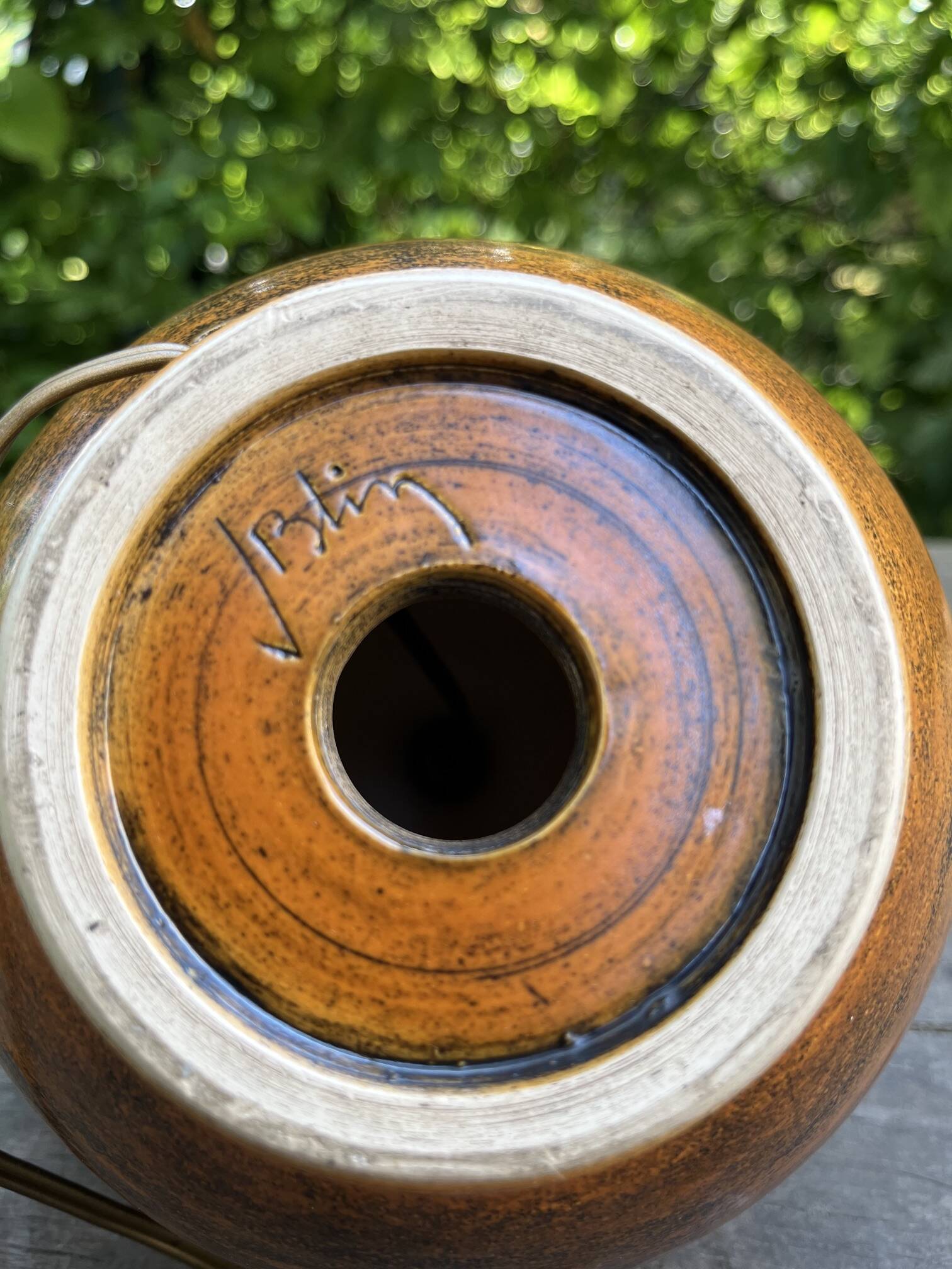 Lampe en céramique Jacques Blin