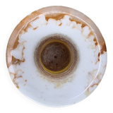 Vintage Large Onyx Marble Vase, 1980s