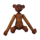 Teak monkey figurine Denmark 1970. no 2