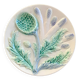 Plate of adparagus artichoke in barbotine
