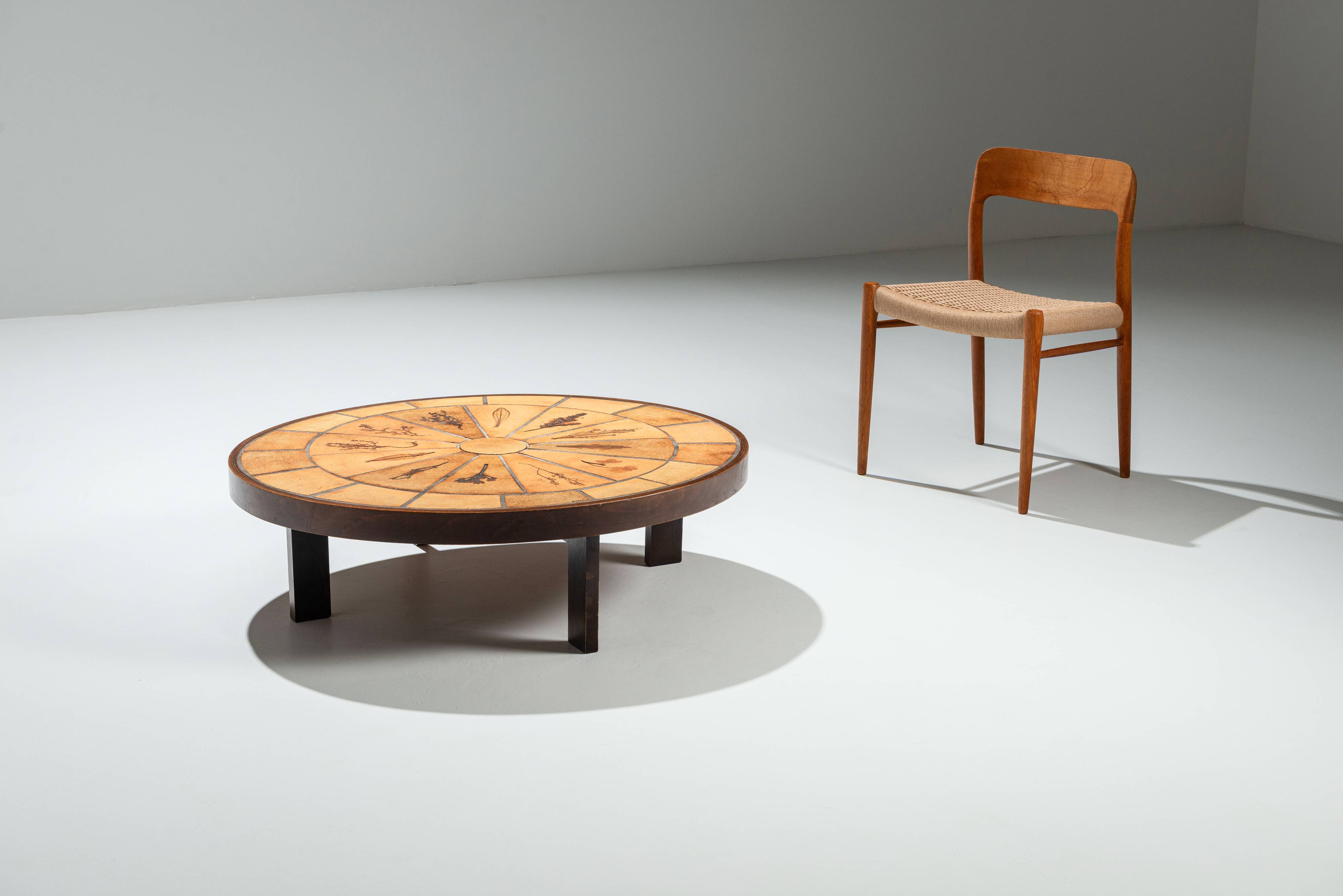 ‘Les Herbiers’ coffee table by Roger Capron
