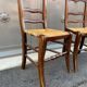 2 bistro chairs 1930 Alsace