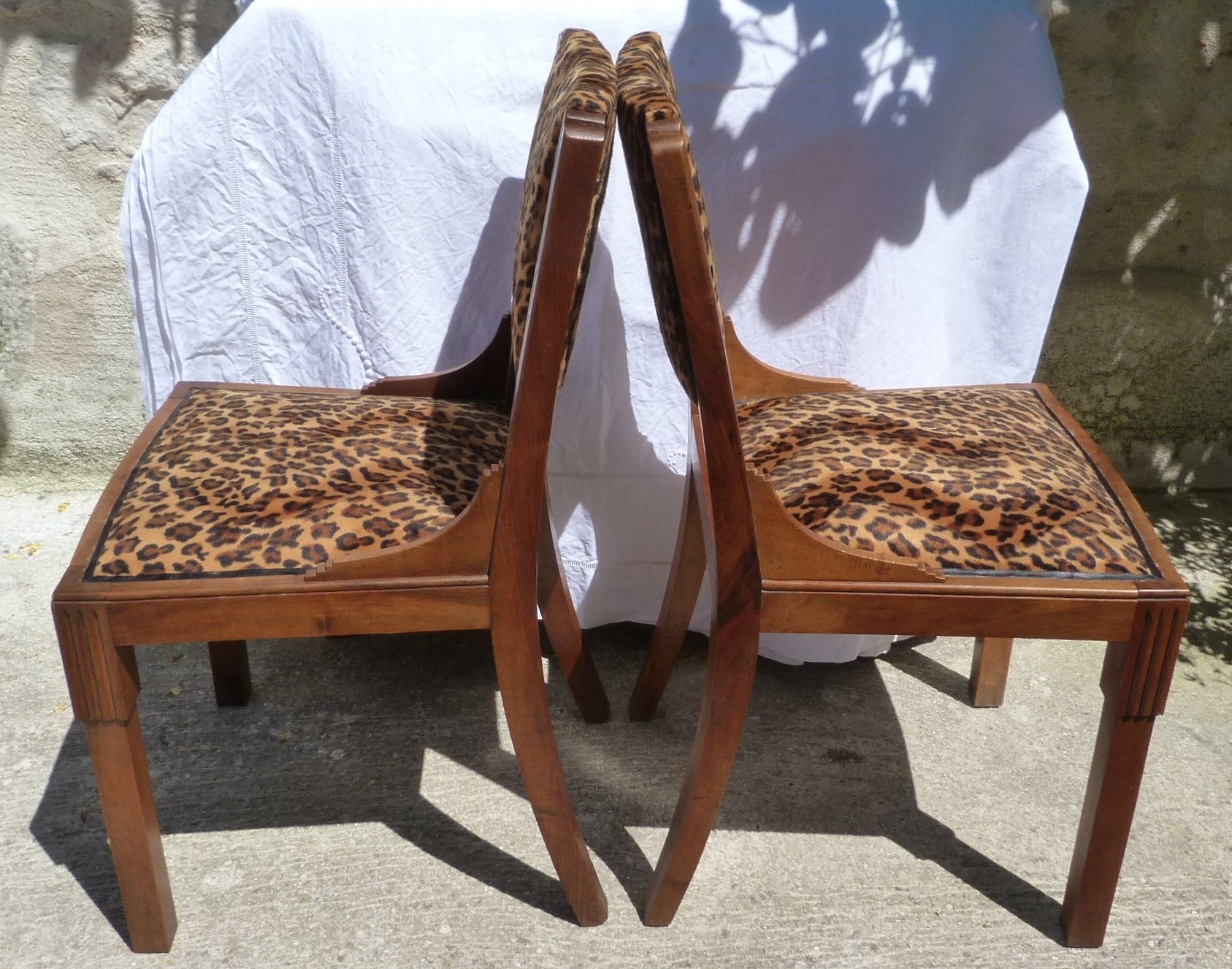 Pair of Art Deco chairs