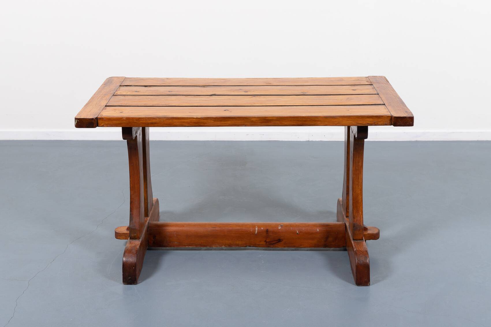Mid-Century David Rosen solid pine table ‘Berga’ from Nordiska Kompaniet, Sweden 1950’s