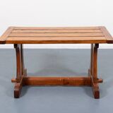 Table vintage David Rosen en pin massif 'Berga' de Nordiska Kompaniet, Suède 1950