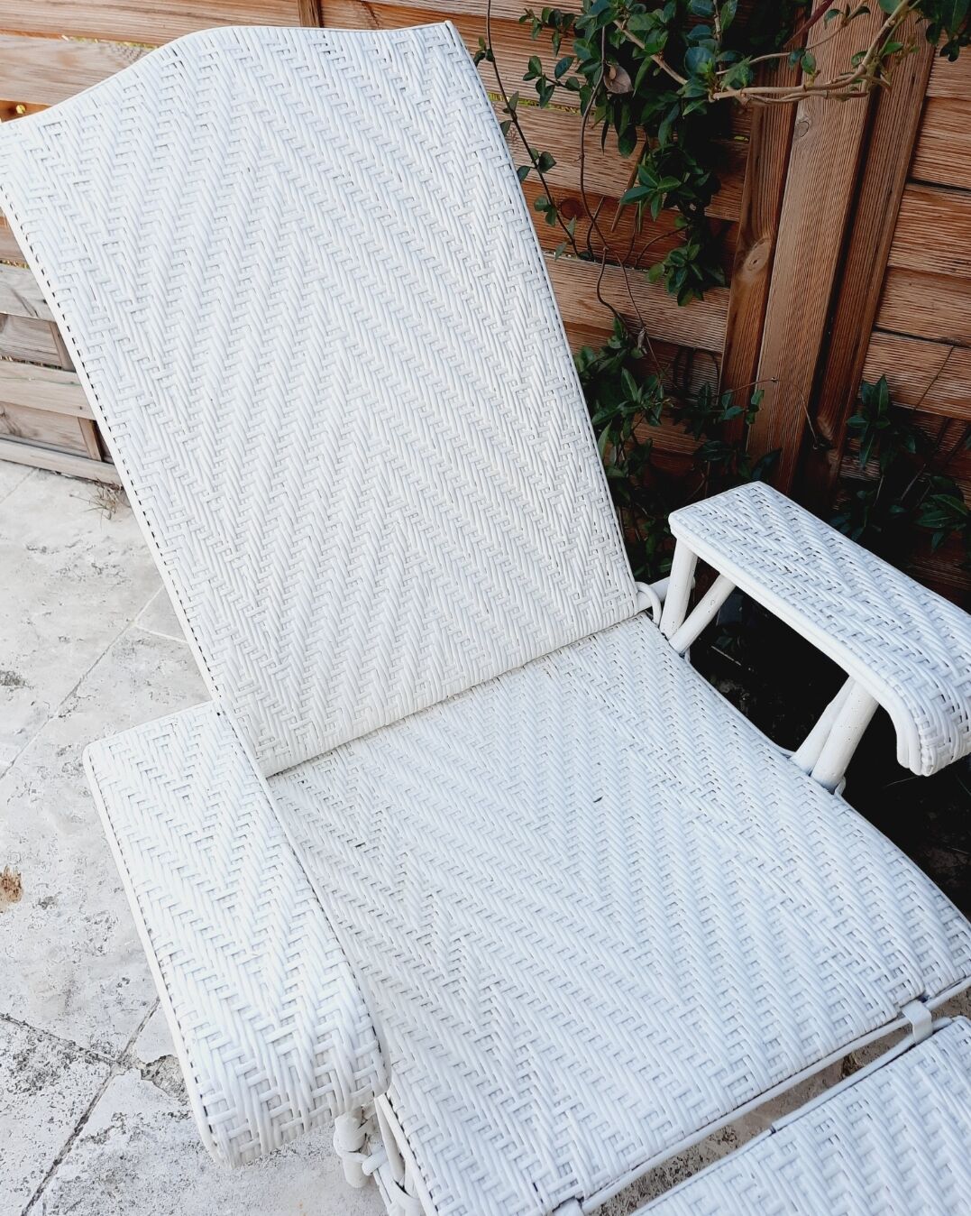Chilean, vintage deckchair