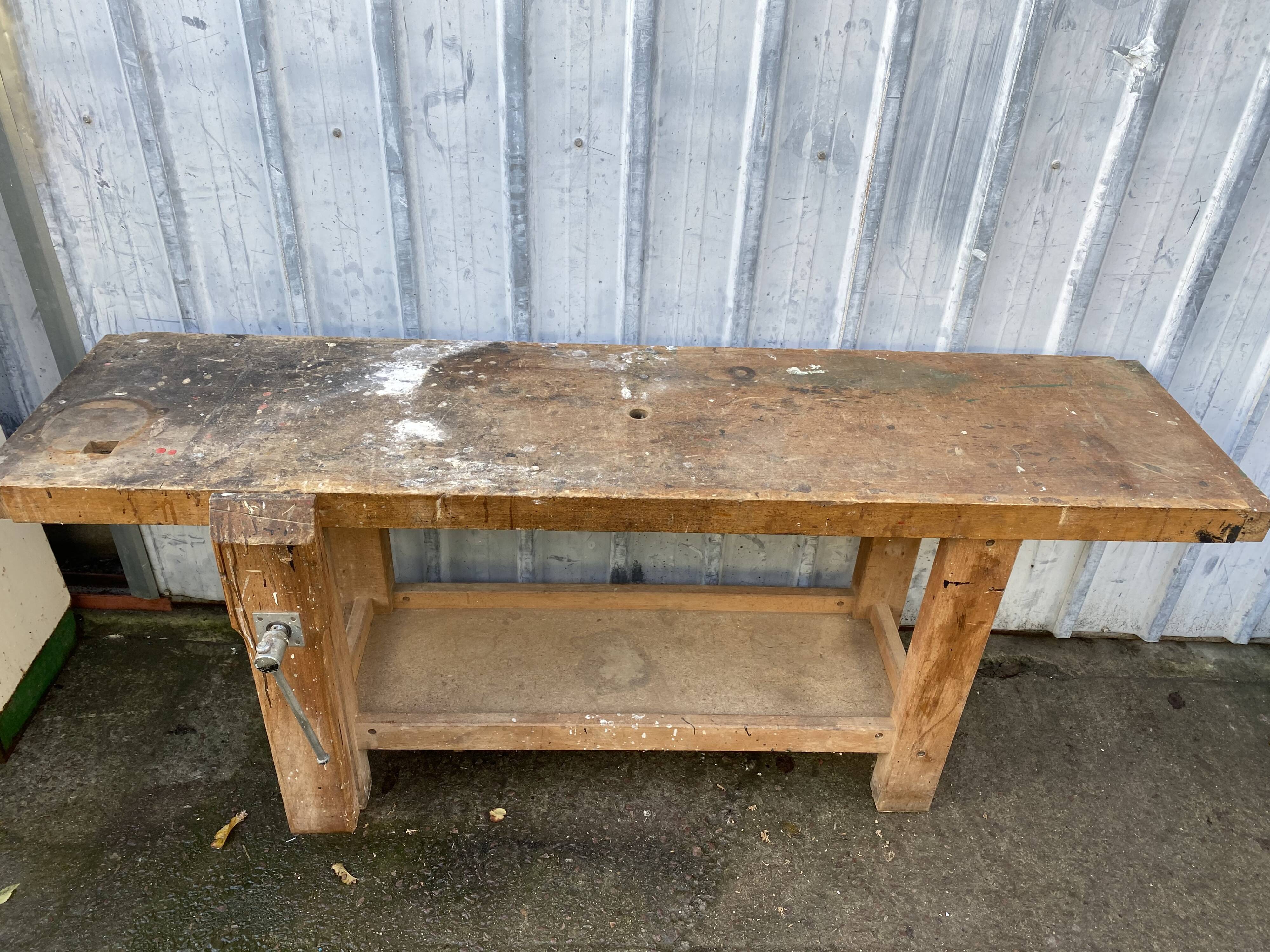 Carpenter's workbench