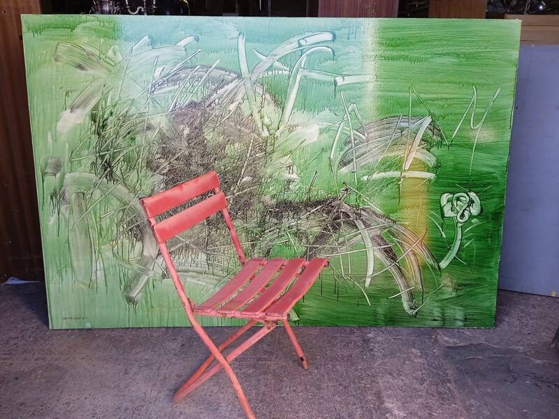 Painting 195cm Acrylic on canvas surrealism